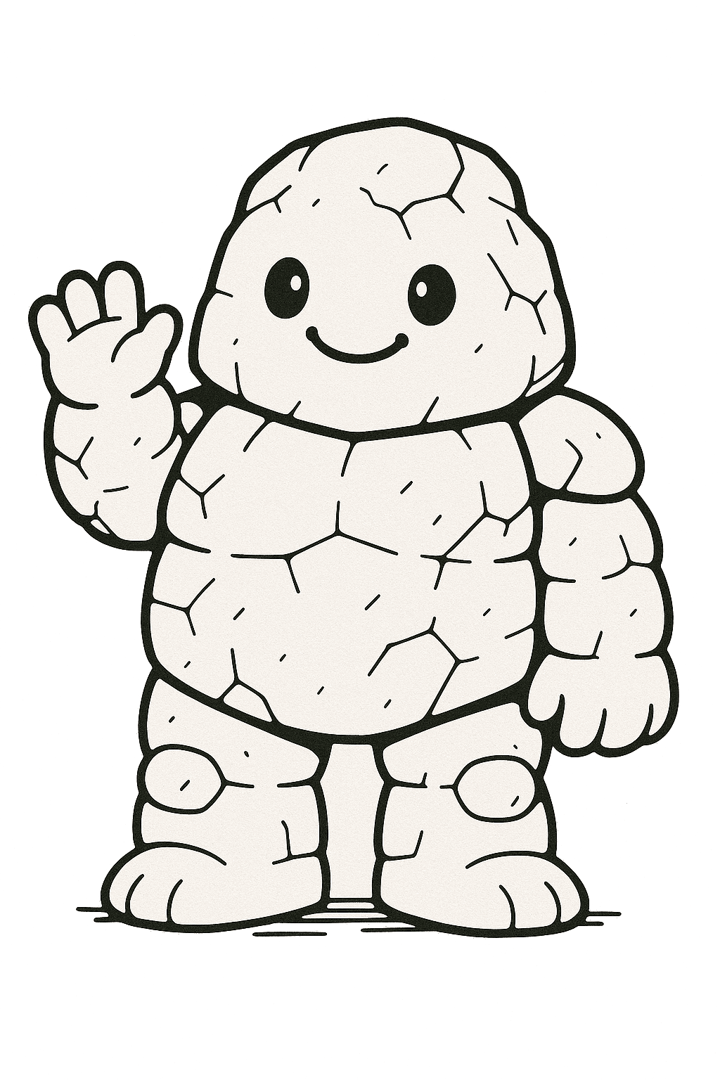Arxiv Stone Mascot