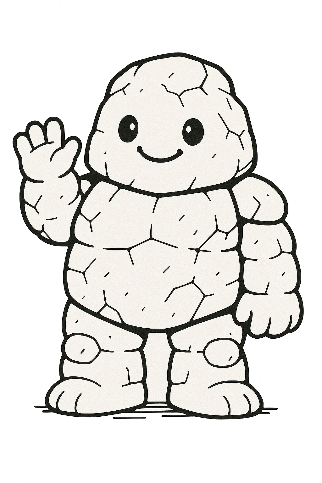 Arxiv Stone Mascot