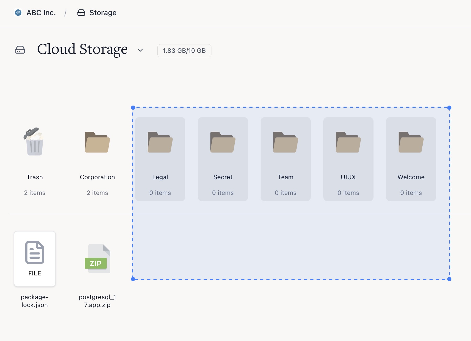 Multi-File Selection screenshot