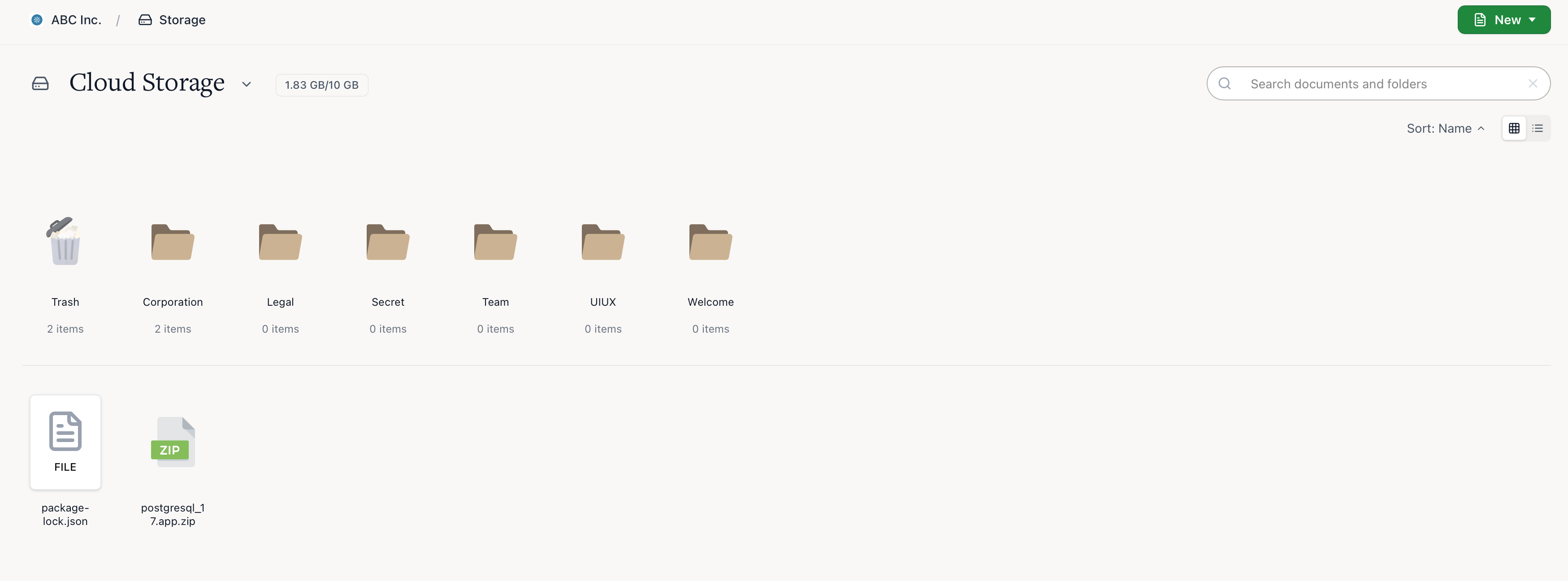 Native Desktop Experience screenshot