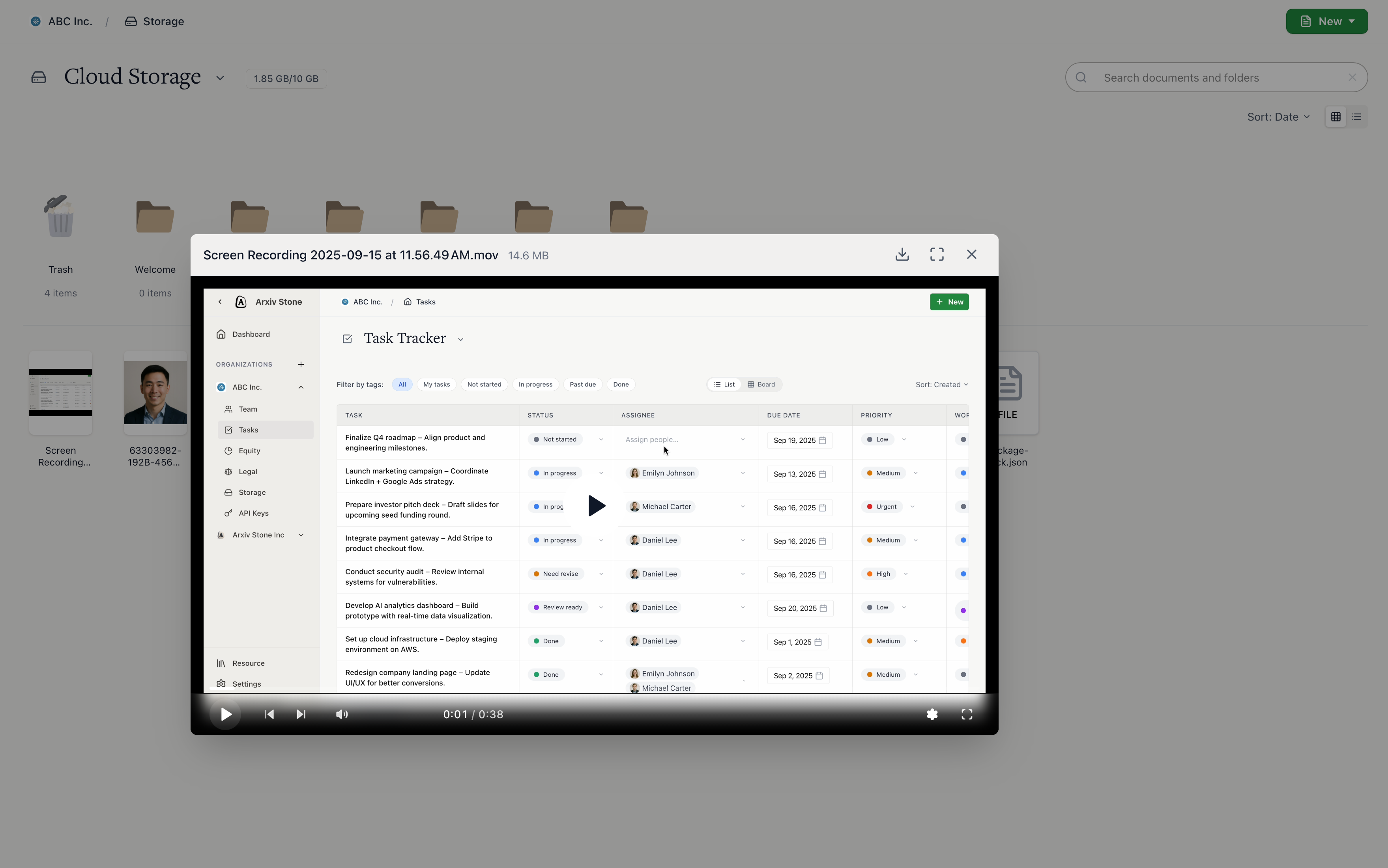 Seamless Media Playback screenshot